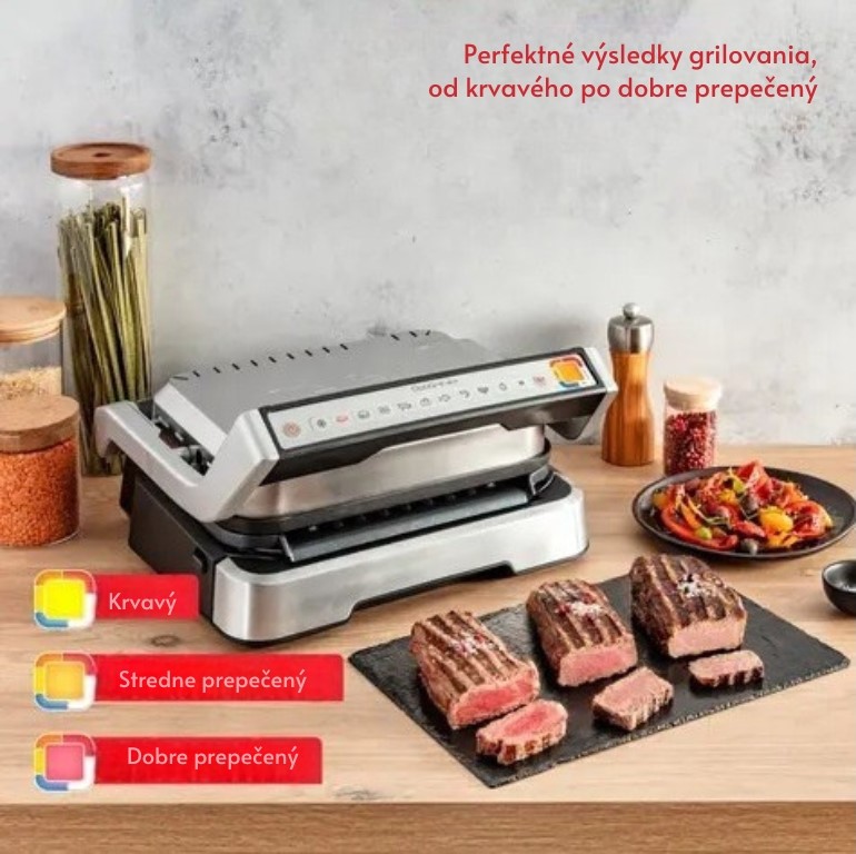 Tefal Elektrický kontaktný gril OptiGrill 4v1 GC774D30 (4)